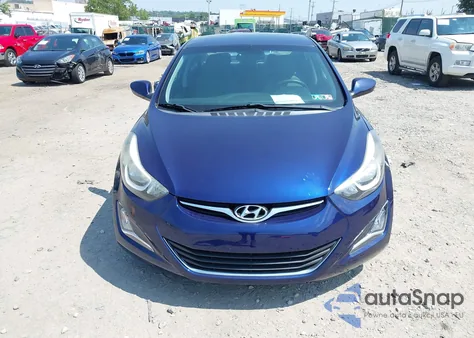 2014 Hyundai Elantra Se z USA, uszkodzony, nr VIN 5NPDH4AE4EH488004